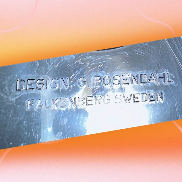 Vintage MCM Orange Black Teak Handle & Stopper G. Rosendahl Swedish Thermos - Picture 6 of 16